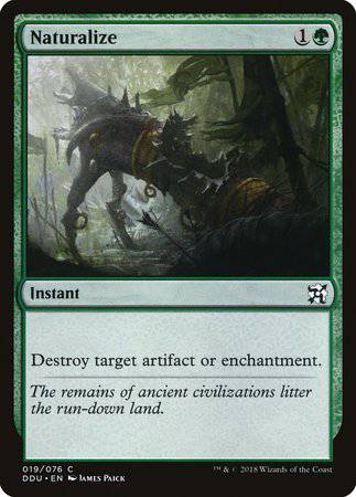 Naturalize [Duel Decks: Elves vs. Inventors] - Destination Retro