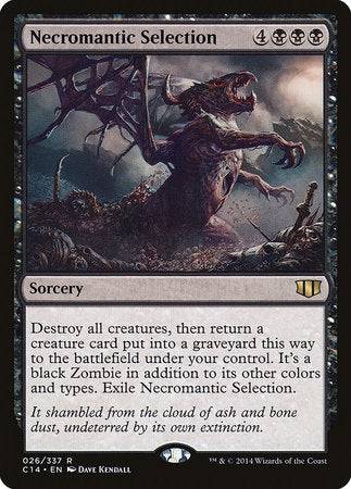 Necromantic Selection [Commander 2014] - Destination Retro
