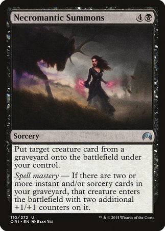 Necromantic Summons [Magic Origins] - Destination Retro
