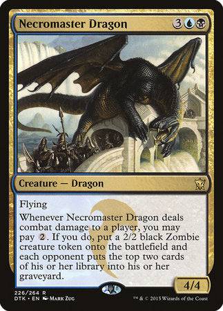 Necromaster Dragon [Dragons of Tarkir] - Destination Retro