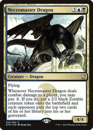 Necromaster Dragon [Dragons of Tarkir Promos] - Destination Retro