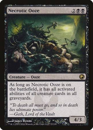 Necrotic Ooze [Scars of Mirrodin] - Destination Retro