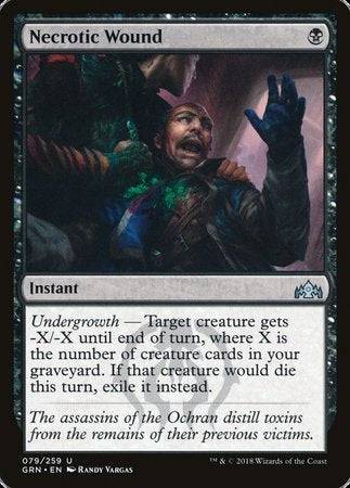 Necrotic Wound [Guilds of Ravnica] - Destination Retro