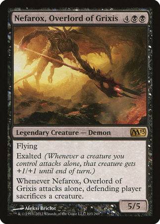 Nefarox, Overlord of Grixis [Magic 2013] - Destination Retro