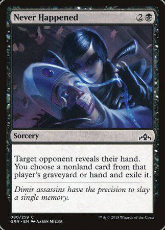 Never Happened [Guilds of Ravnica] - Destination Retro