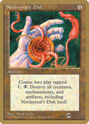 Nevinyrral's Disk (Eric Tam) (SB) [Pro Tour Collector Set] - Destination Retro