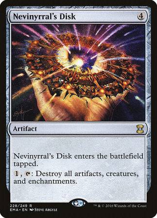 Nevinyrral's Disk [Eternal Masters] - Destination Retro
