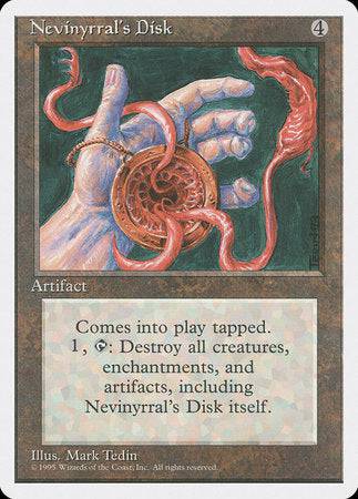 Nevinyrral's Disk [Fourth Edition] - Destination Retro