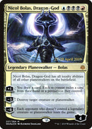 Nicol Bolas, Dragon-God  [War of the Spark Prerelease Promos] - Destination Retro