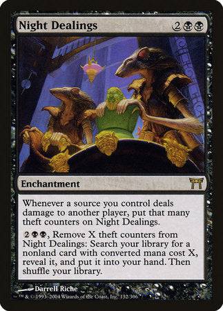 Night Dealings [Champions of Kamigawa] - Destination Retro