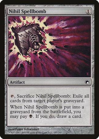 Nihil Spellbomb [Scars of Mirrodin] - Destination Retro