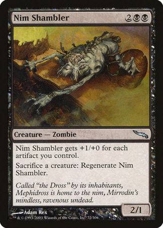 Nim Shambler [Mirrodin] - Destination Retro