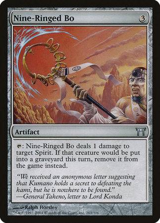 Nine-Ringed Bo [Champions of Kamigawa] - Destination Retro