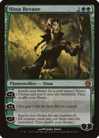Nissa Revane [Duels of the Planeswalkers Promos 2010] - Destination Retro