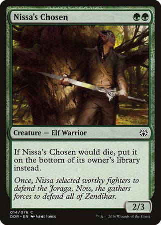 Nissa's Chosen [Duel Decks: Nissa vs. Ob Nixilis] - Destination Retro