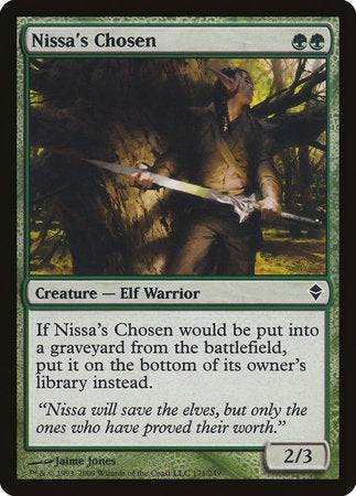 Nissa's Chosen [Zendikar] - Destination Retro