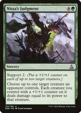 Nissa's Judgment [Oath of the Gatewatch] - Destination Retro