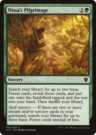 Nissa's Pilgrimage [Commander 2017] - Destination Retro
