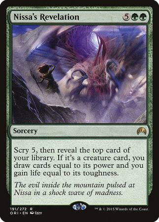 Nissa's Revelation [Magic Origins] - Destination Retro