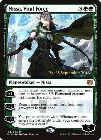 Nissa, Vital Force [Kaladesh Promos] - Destination Retro