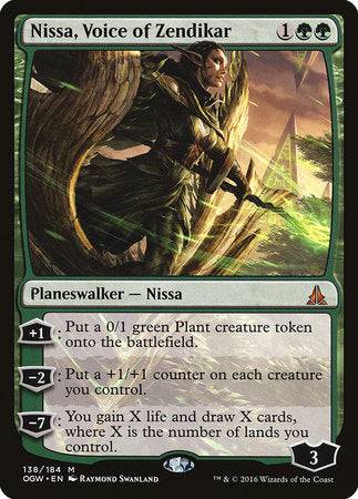 Nissa, Voice of Zendikar [Oath of the Gatewatch] - Destination Retro