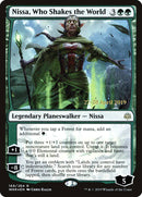 Nissa, Who Shakes the World  [War of the Spark Prerelease Promos] - Destination Retro