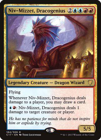 Niv-Mizzet, Dracogenius [Commander 2017] - Destination Retro