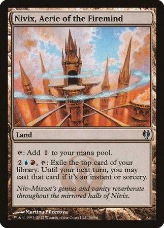 Nivix, Aerie of the Firemind [Duel Decks: Izzet vs. Golgari] - Destination Retro