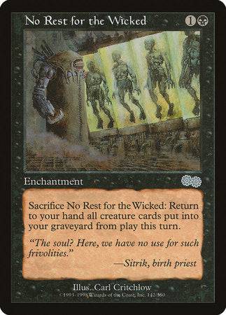 No Rest for the Wicked [Urza's Saga] - Destination Retro