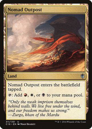 Nomad Outpost [Commander 2016] - Destination Retro