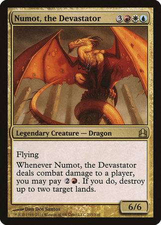 Numot, the Devastator [Commander 2011] - Destination Retro