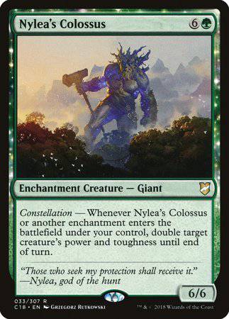 Nylea's Colossus [Commander 2018] - Destination Retro