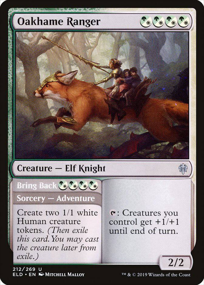 Oakhame Ranger // Bring Back [Throne of Eldraine] - Destination Retro