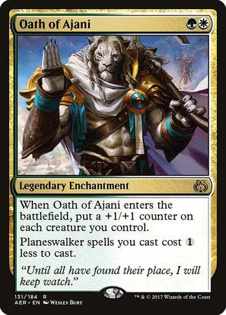 Oath of Ajani [Aether Revolt] - Destination Retro