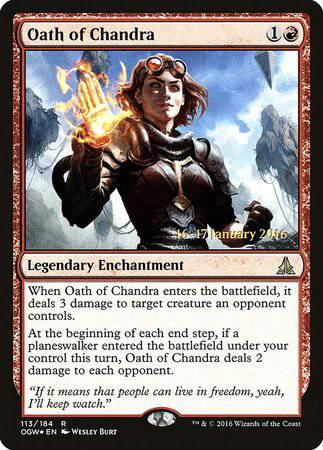 Oath of Chandra [Oath of the Gatewatch Promos] - Destination Retro