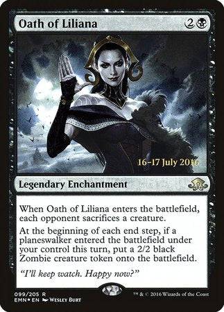 Oath of Liliana [Eldritch Moon Promos] - Destination Retro