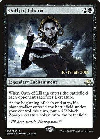 Oath of Liliana [Eldritch Moon Promos] - Destination Retro