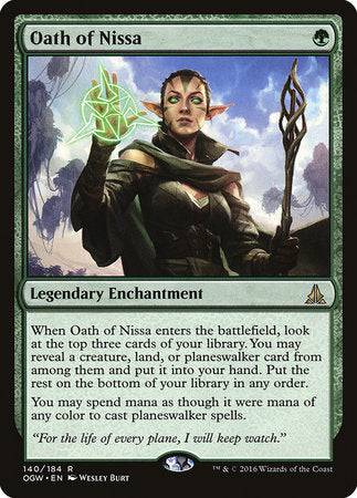 Oath of Nissa [Oath of the Gatewatch] - Destination Retro