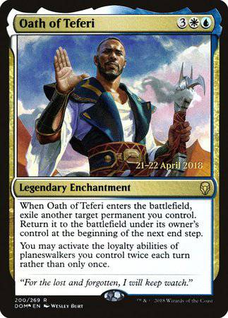 Oath of Teferi [Dominaria Promos] - Destination Retro