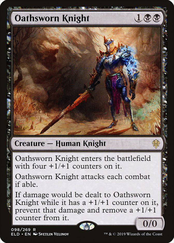 Oathsworn Knight [Throne of Eldraine] - Destination Retro