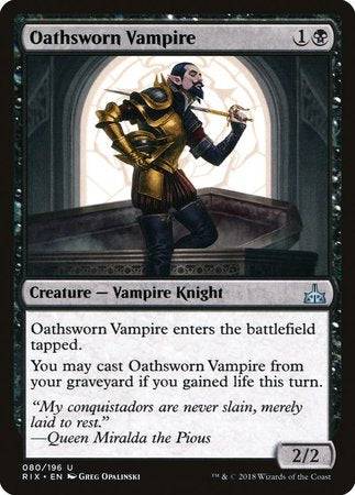 Oathsworn Vampire [Rivals of Ixalan] - Destination Retro