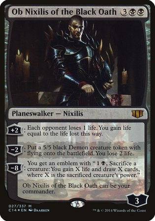 Ob Nixilis of the Black Oath (Commander 2014) [Commander 2014 Oversized] - Destination Retro