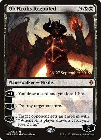Ob Nixilis Reignited [Battle for Zendikar Promos] - Destination Retro