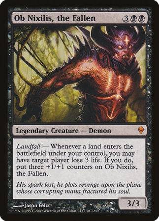 Ob Nixilis, the Fallen [Zendikar] - Destination Retro