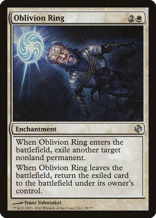 Oblivion Ring [Duel Decks: Venser vs. Koth] - Destination Retro