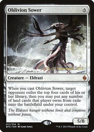 Oblivion Sower [Battle for Zendikar Promos] - Destination Retro