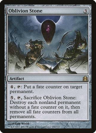 Oblivion Stone [Commander 2011] - Destination Retro