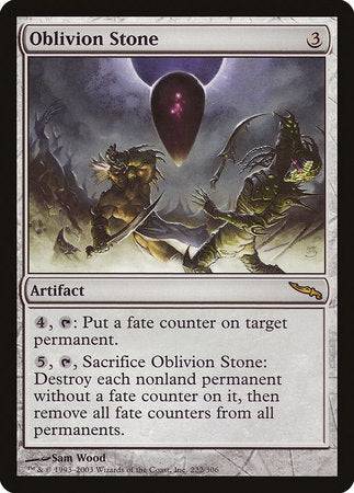 Oblivion Stone [Mirrodin] - Destination Retro