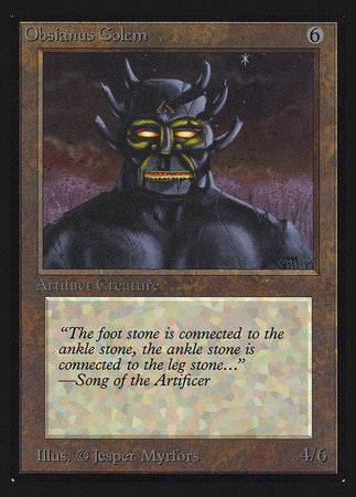 Obsianus Golem (IE) [Intl. Collectors’ Edition] - Destination Retro