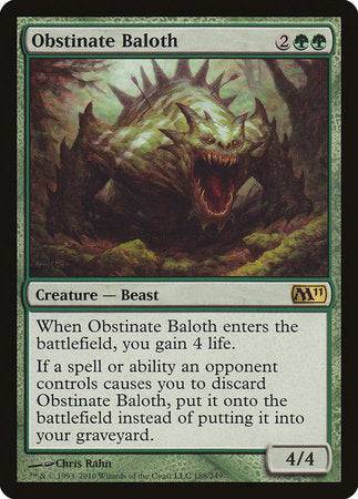 Obstinate Baloth [Magic 2011] - Destination Retro